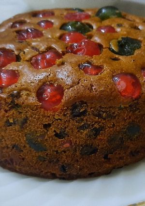 Foto resep Christmas Cake 🎄/ English Fruit Cake (with rhum)🍒