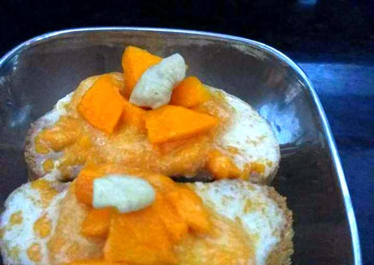 Recipe of Speedy Shahi tukda in mango flavor