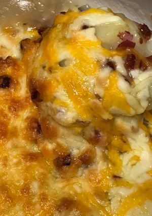 焗烤培根洋蔥馬鈴薯 的食譜成品照片