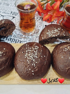 عکسی از دستور نان کاکائویی 😋