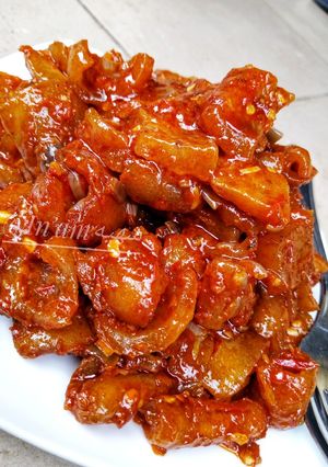 A picture of Peppered kpomo.
