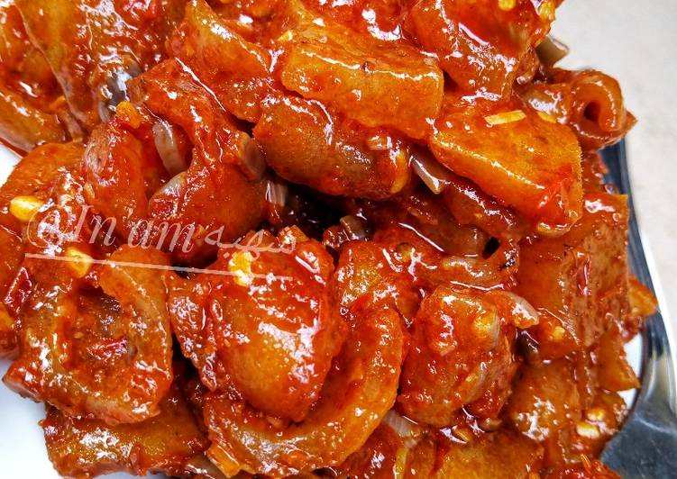 Step-by-Step Guide to Prepare Quick Peppered kpomo Cooking Basics for Newbies