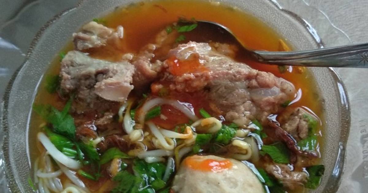 180 resep bakso tulang iga enak dan sederhana ala rumahan - Cookpad