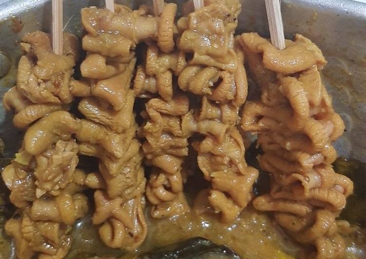 Resep Sate Usus yang Bisa Manjain Lidah