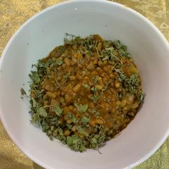 Moth Daal chole masala wala A picture of Moth Daal chole masala wala.
