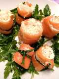 Finger food al salmone