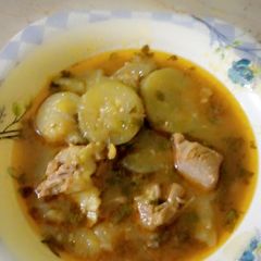 Lauki gosht A picture of Lauki gosht.