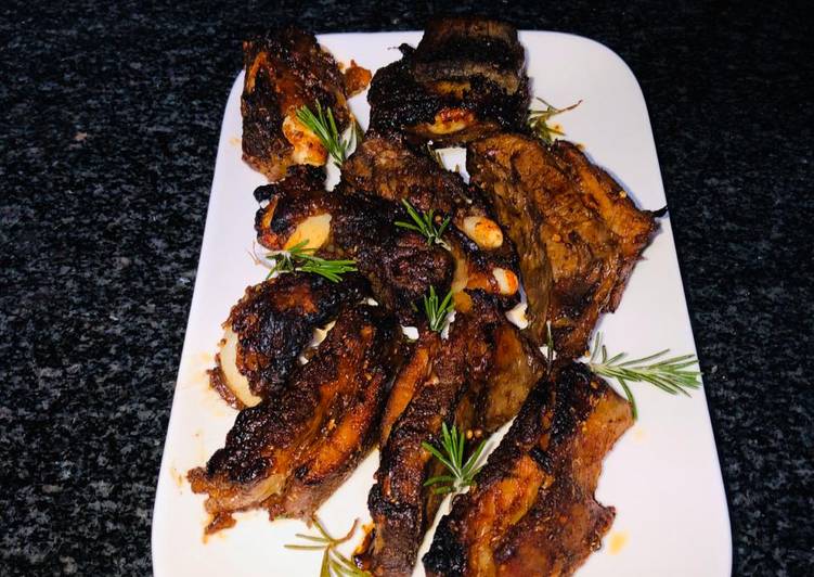 Easiest Way to Prepare Quick Juicy BBQ RIBS