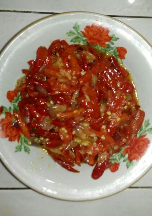 Foto resep Sambal Cabe Padang