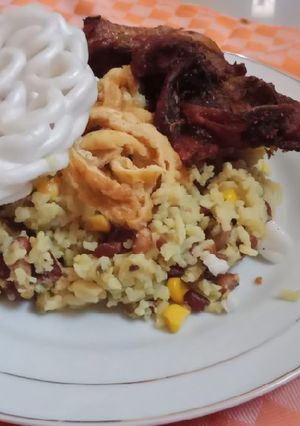 Foto resep Nasi gurih suro