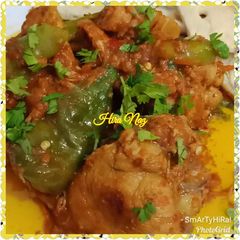 A picture of #karahi #gosht..!!.