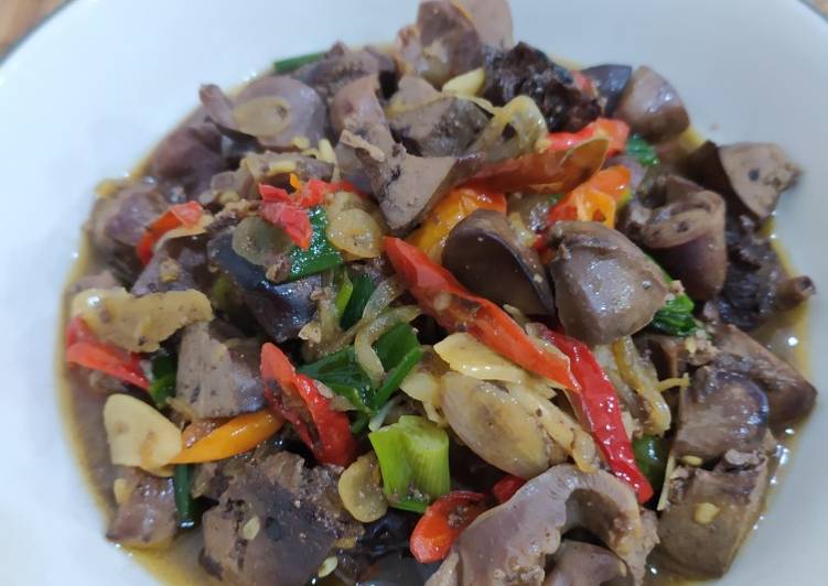 Resep Oseng Ati Ampela Jadi, Bikin Ngiler