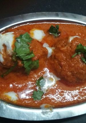 A picture of Paneer kofta.