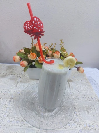 Easy Steps to Make Banana dryfruit smoothie the So Delicious Delicious