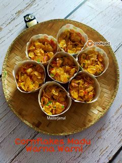 Gambar 🍁Cornflakes Madu Warna Warni