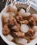 Thịt kho củ cải