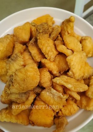 Foto resep Salmon goreng tepung