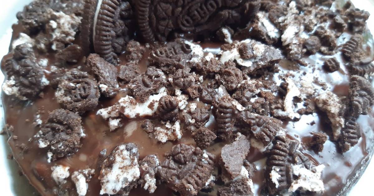 Eggless Oreo Cake Recipe With Buttercream Frosting by Archana's Kitchen