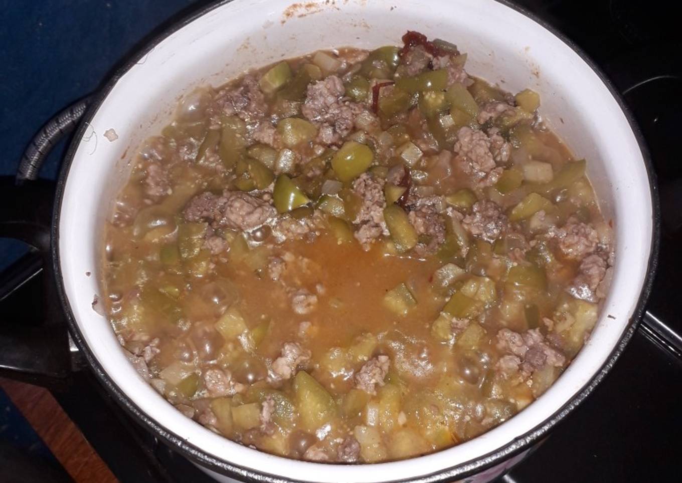 Entomatado de carne molida