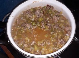 Una foto de Entomatado de carne molida