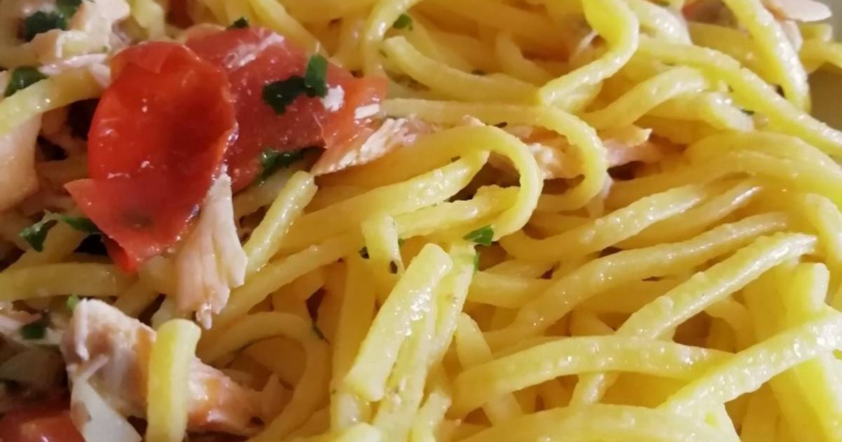 ricetta per tagliolini al salmone