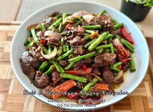 Gambar Hati & Pedal Ayam Goreng Ketumbar