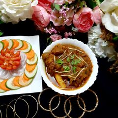 A picture of Gulfam gosht.