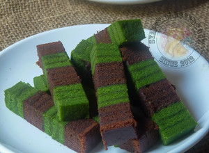 Gambar Kek Lapis Matcha Choco