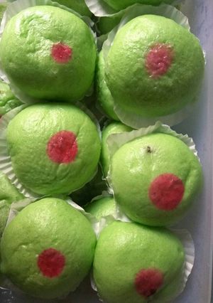 Foto resep Bakpao pandan isi coklat 😋 2 😎🕍🚬🇨🇩🇨🇩🌸🔆🌸✊ abang santri
