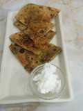 Maithi Aoloo stuffed Paratha