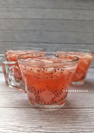 Foto resep Es Timun Suri Selasih Nata de Coco