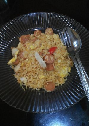 Foto resep Nasi goreng sosis