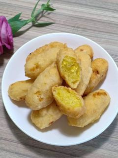 Hình của món Khoai lang kén.