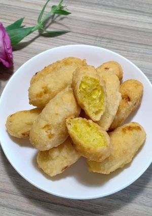 Hình của món Khoai lang kén.