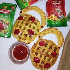 Jali shape chicken bared A picture of Jali shape chicken bared.
