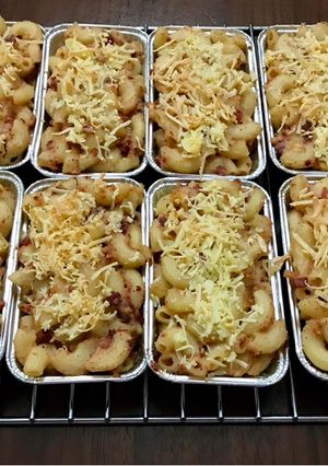 Foto resep •Macaroni Schotel with Corned Beef• by Dapur Itha