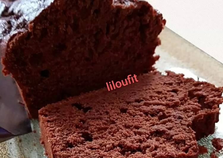 Gâteau moelleux au chocolat sans matière grasse