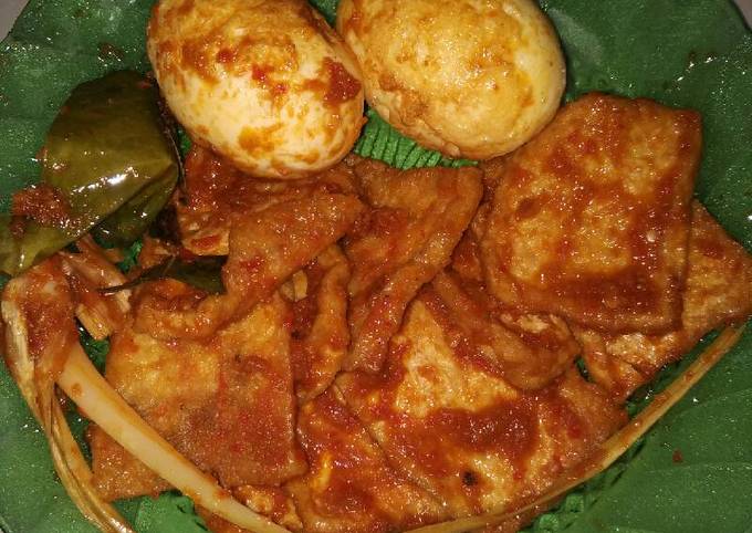 Wajib coba! Resep gampang buat Bali tahu telor  enak