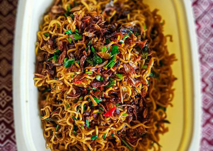 Mie goreng pedas homemade