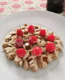 Waffles de cebada y avena