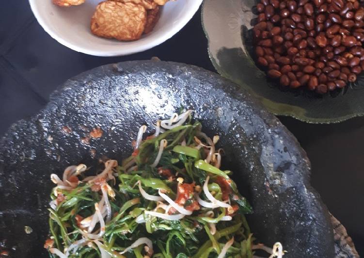 Resep Plecing Kangkung Jadi, Enak Banget