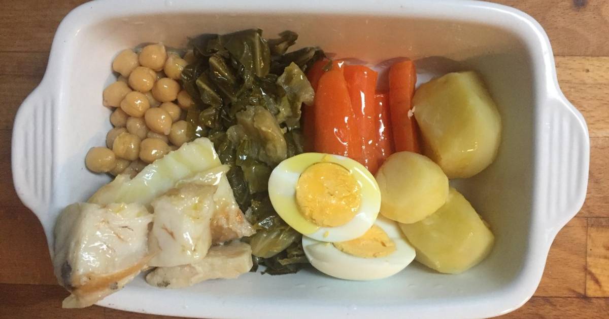 Bacalhau Cozido Receita por Fátima Sousa Cookpad