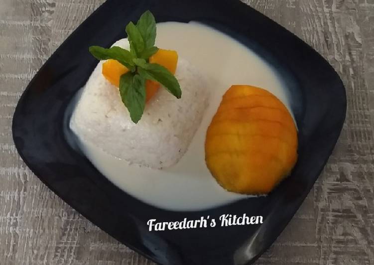 Recipe of Any-night-of-the-week Mango Sticky Rice II