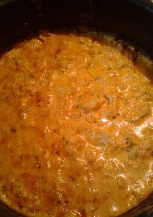 A picture of Cheesy Cauliflower bake.