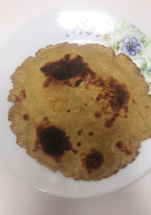 A picture of Multigrain flour roti.