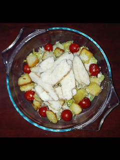عکسی از دستور سالاد سزار