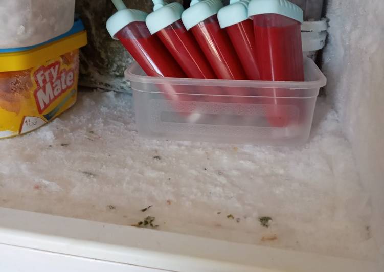 How to Prepare Homemade Yum beetroot mango popsicles