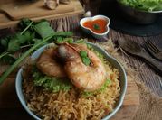 Gambar briyani udang