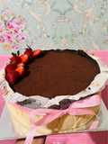 Cheese Burnt Coklat Brownies