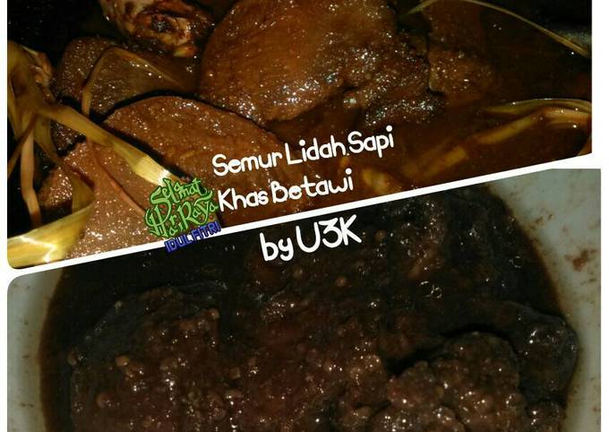 Semur Lidah Sapi Khas Betawi